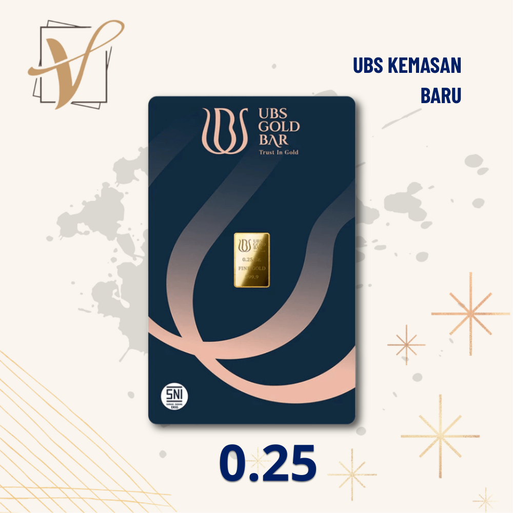 Logam Mulia (LM) 24k Ubs 0.25 gram