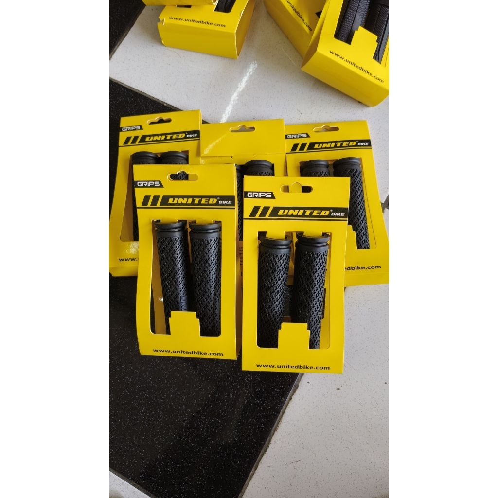 Grip Sepeda United Bike Original Model Honeycomb | Handlebar Grip MTB BMX Road Bike Anti Selip