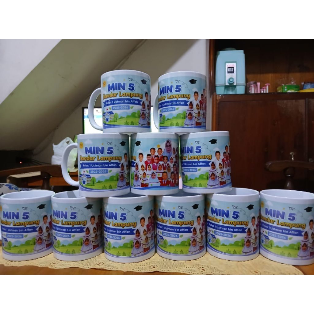 mug gelas/mug custom/gelas foto/souvenir mug/souvenir gelas murah