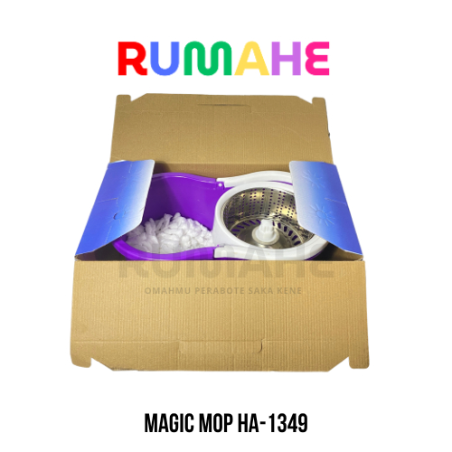 [RMH] MAGIC MOP HA-1349 ALAT PEL PLASTIK PUTAR OTOMATIS KUALITAS TERJAMIN