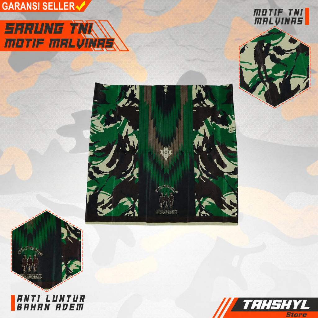 Sarung loreng TNI Army Tentara TNI AD - TNI AU - TNI AL
