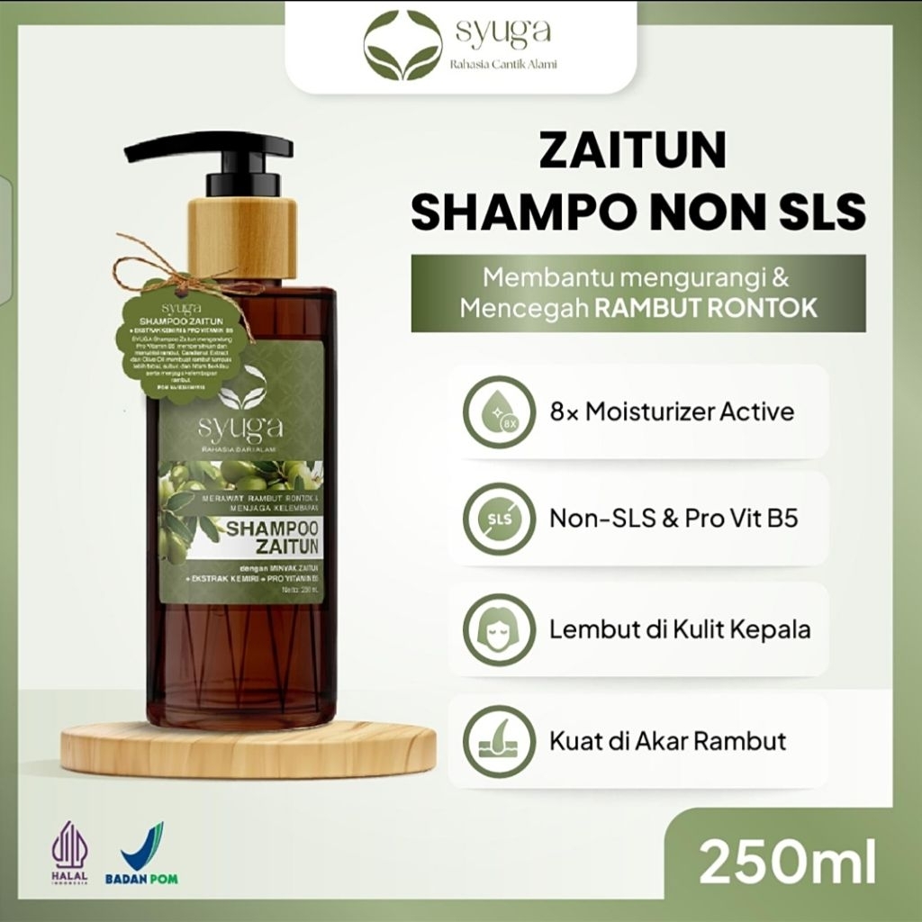 Syuga Shampo Zaitun 250ml