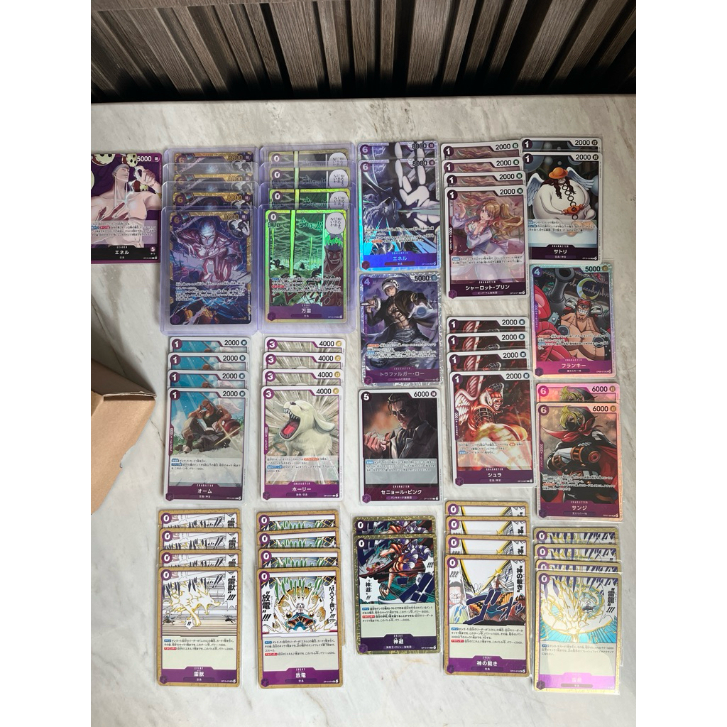 Deck Enel Ungu OP15 Enel One Piece TCG OPTCG