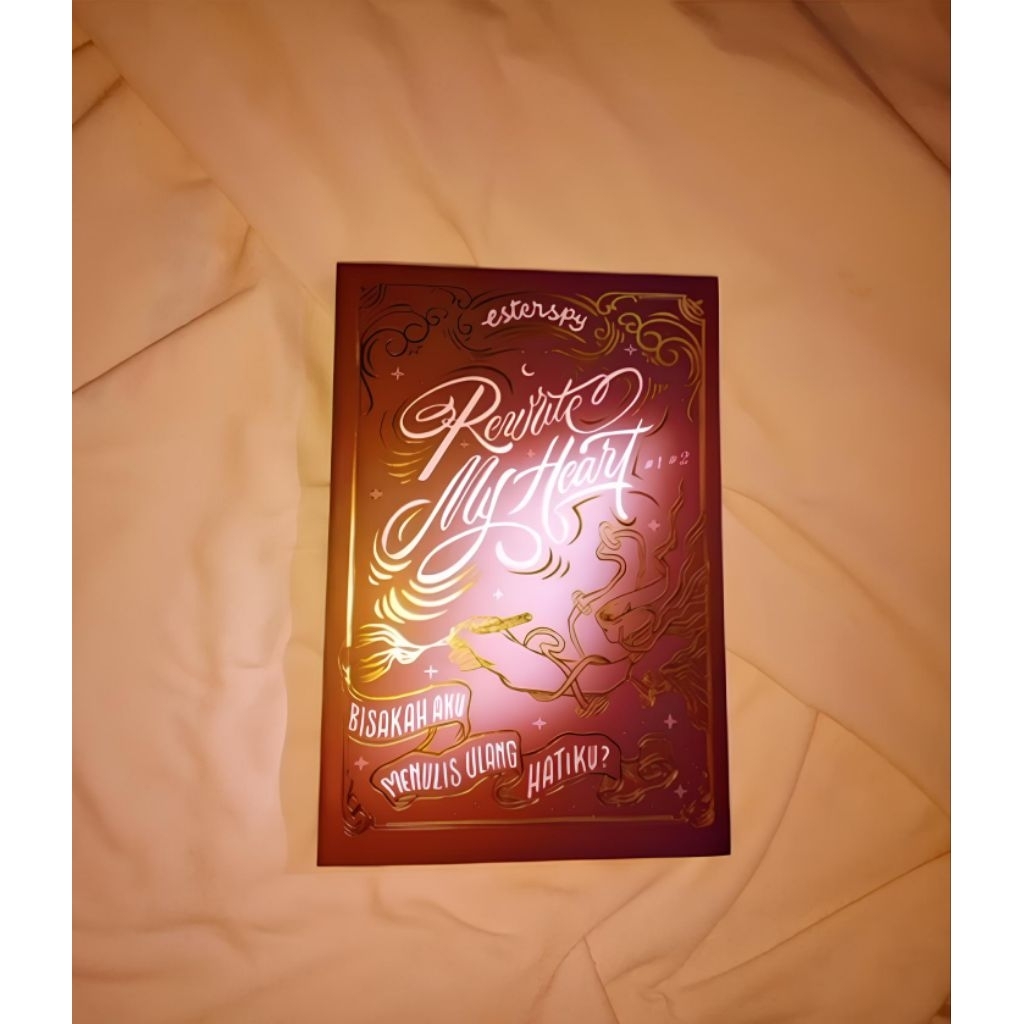 PRELOVED Novel AU Wattpad "REWRITE MY HEART" Original 100%