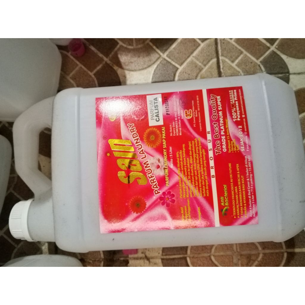 drigen bekas sabun/parfum laundry