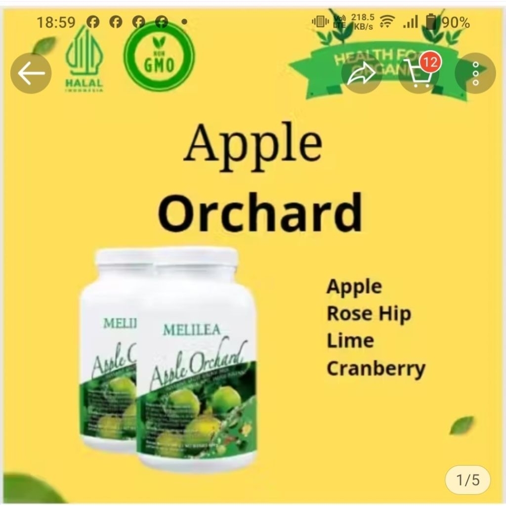 Apple orchard melilea