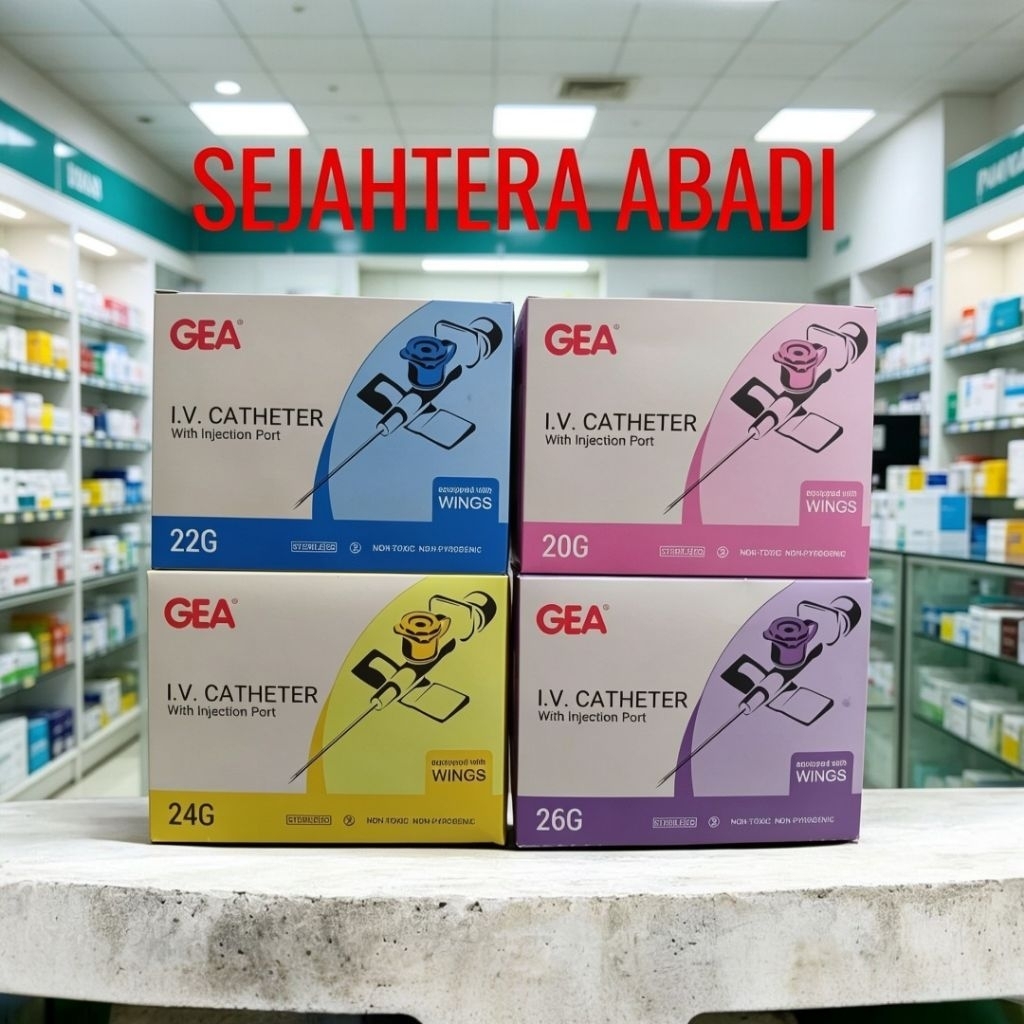 GEA IV.CATHETER PLUS WING