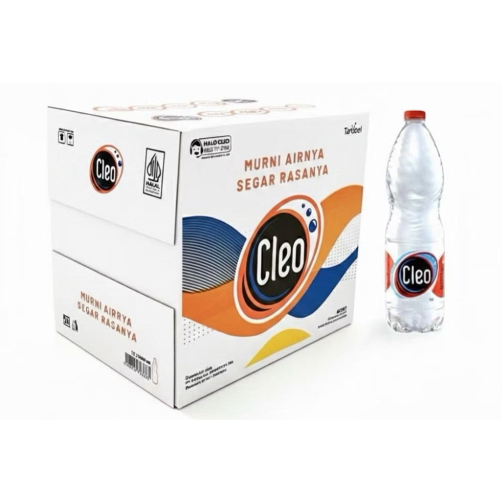 [WARUNG EMBUL.ID] CLEO BOTOL 1.5L 1 KARTON (ISI 12)