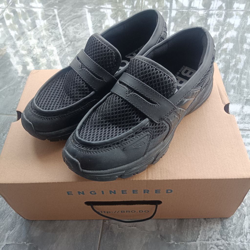 Brodo Ace Neptune Loafers Black