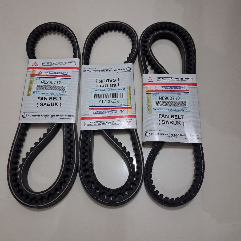 Tali Kipas Mitsubishi Ragasa,Umplung  Ps.100,Ps120, Ori ,Fan Belt  Umplung,Ragasa Ps 100 /Ps 120 Ori