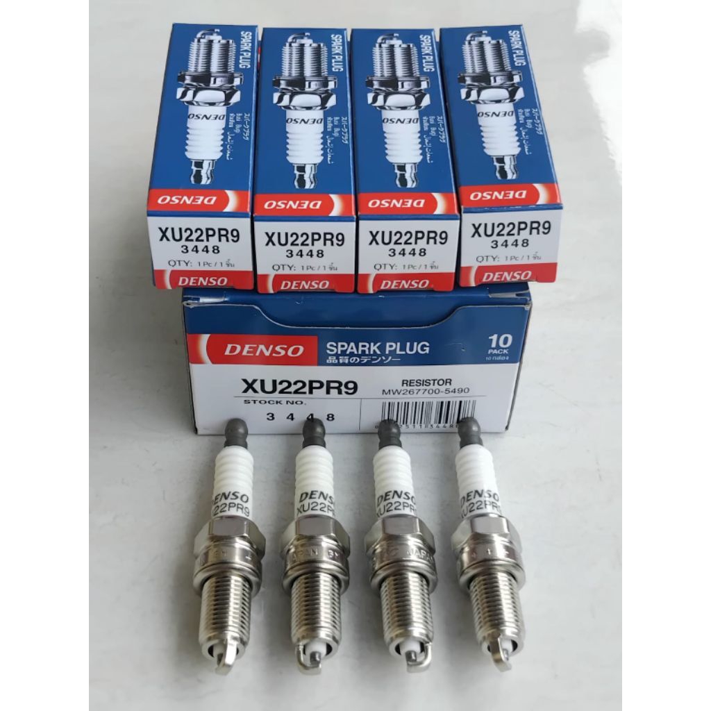 BUSI DENSO XU22PR9 ORIGINAL 3448 | BUSI AVANZA XENIA VVTI ALL NEW AVANZA XENIA ORIGINAL DENSO |