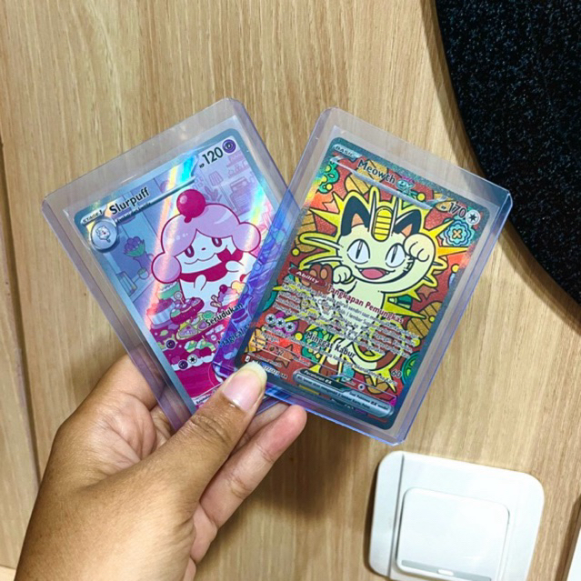 Meowth SAR & Slurpuff AR indo