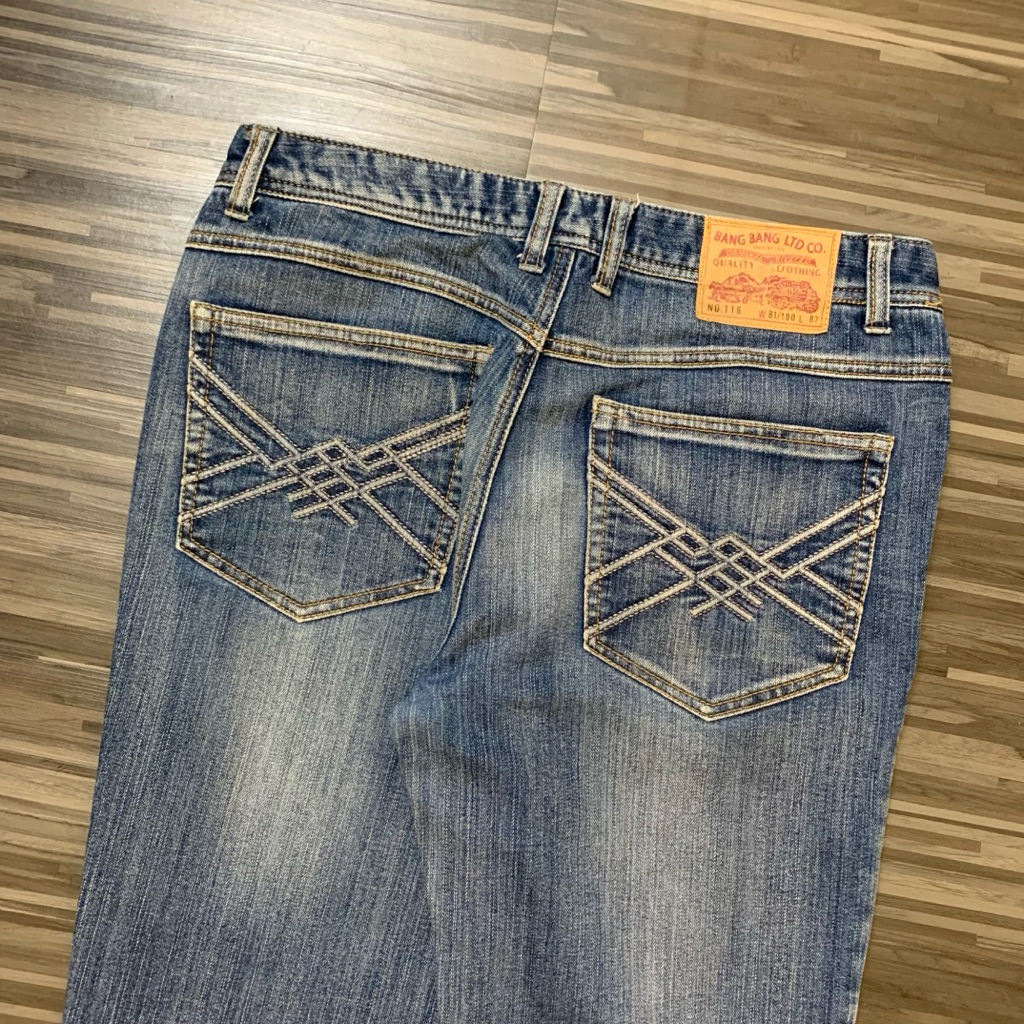 celana panjang denim pants BANGBANG second original