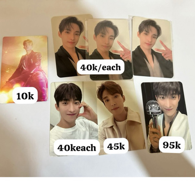 dokyoem dk seventeen carazone yizhiyu album photocard