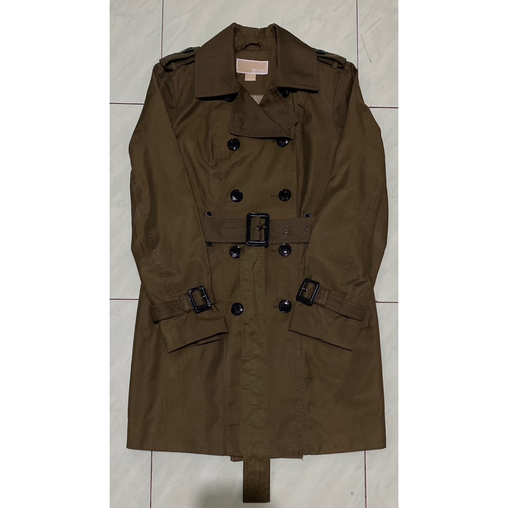 Coat Branded Michael Kors (Emboss, Tag lengkap) / Coat Michael Kors / Coat Branded