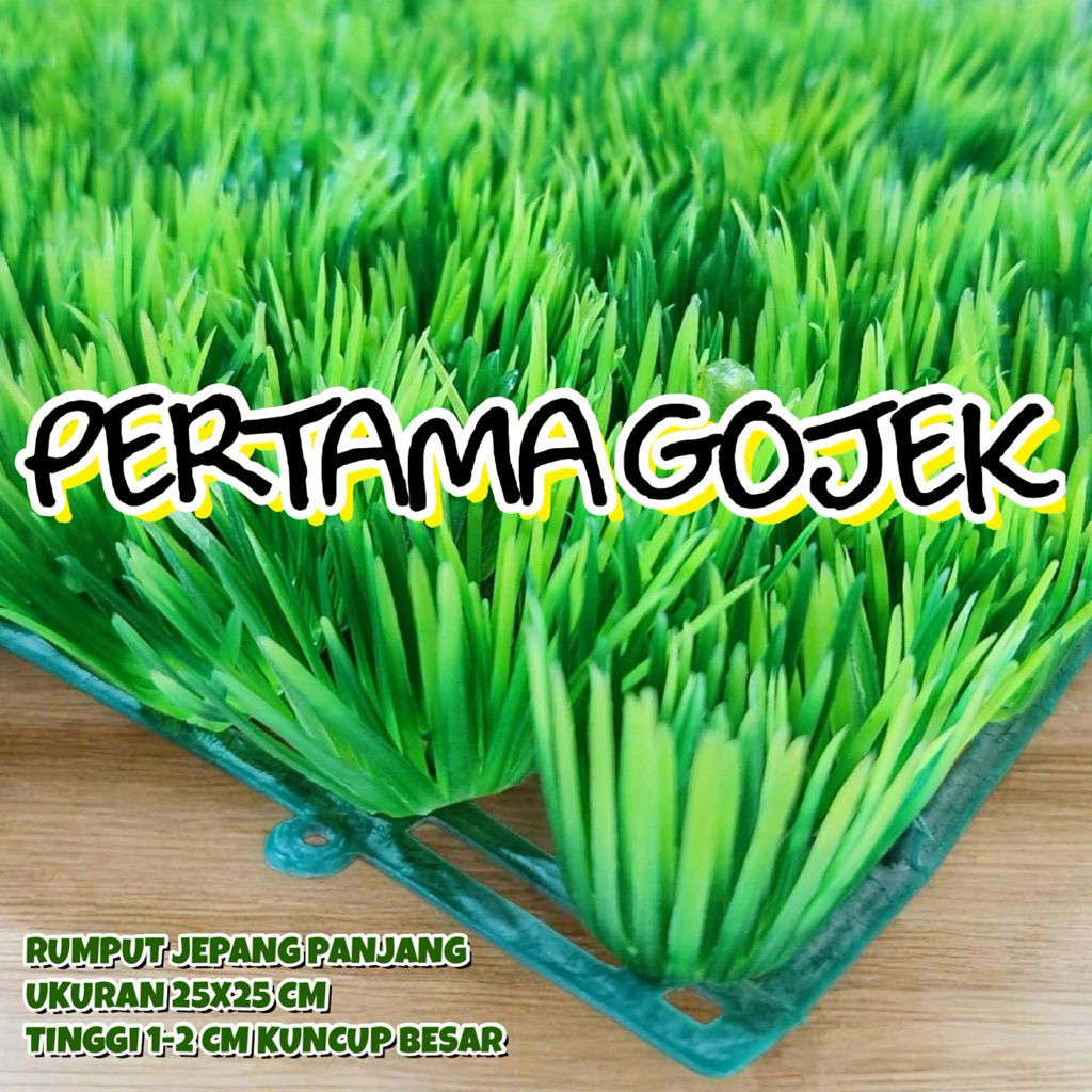 Rumput Hijau Plastik Ukuran 25X25 Cm Rumput Aquarium Rumput Plastik Rumput Hiasan Plastik Rumput Art