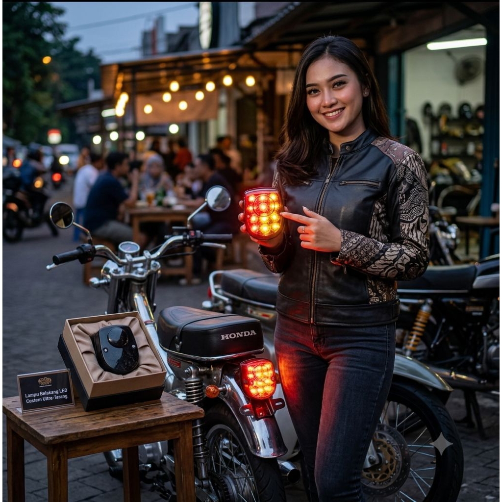 lampu stop C70 LED plus sein
