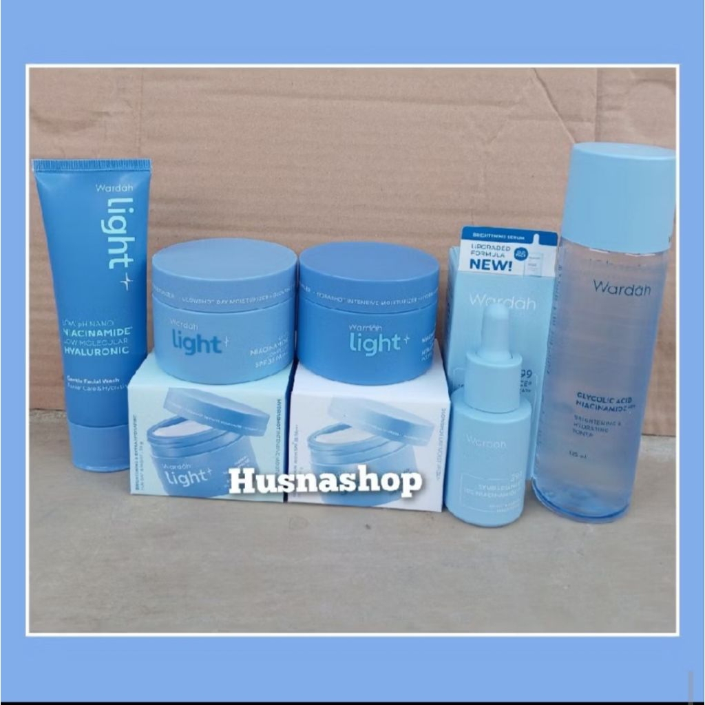 Paket Wardah Lightening Series 1 Satu Paket Murah Lengkap Sepaket / Paket Hemat Original