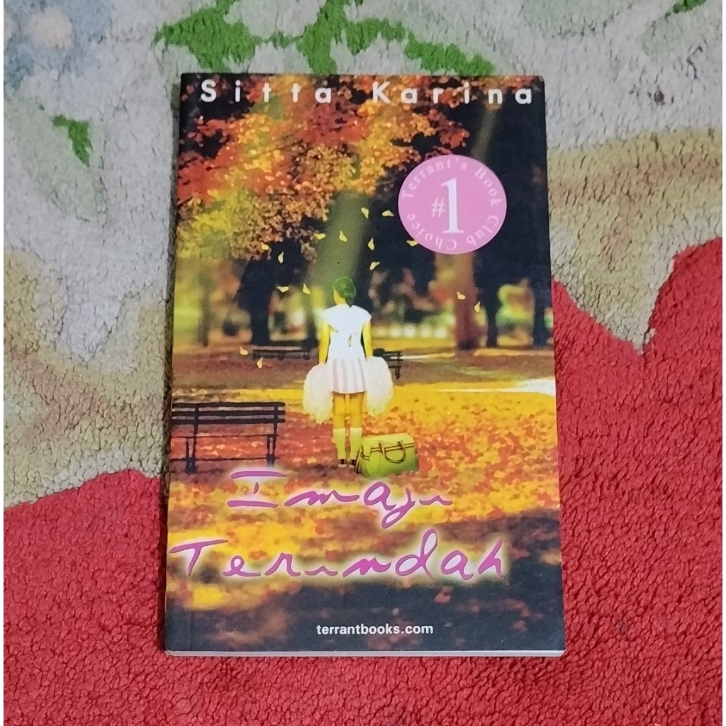 Novel Sitta Karina "Imaji Terindah" 100%ORI preloved koleksi pribadi