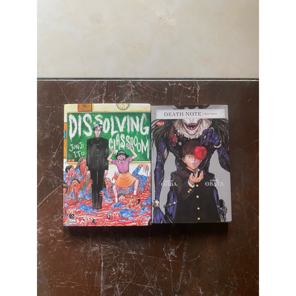 Dissolving Classroom Junji Ito + Death Note Short Stories M&C Original Manga Horror