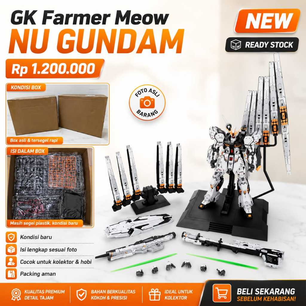 FARMER CREATION NU GUNDAM 1/100