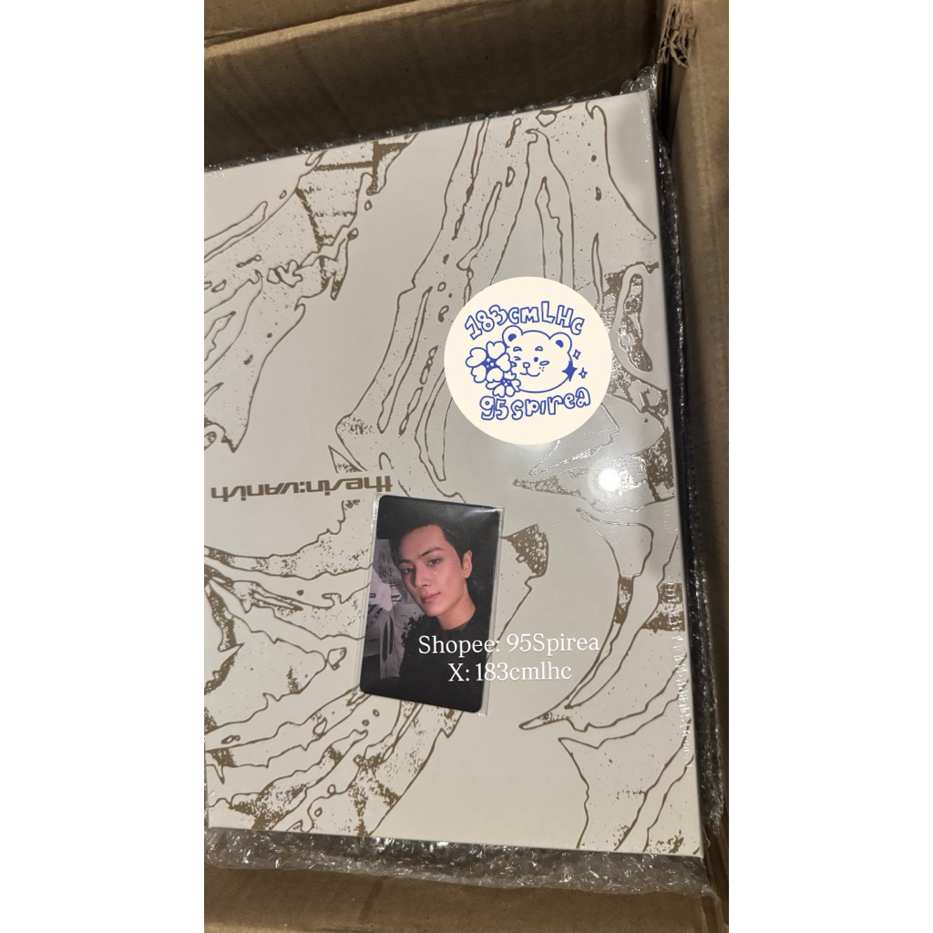 THE SIN VANISH TSV ALBUM ENHYPEN REGULAR SEALED + PHOTOCARD FANSIGN SHOPEE THAILAND