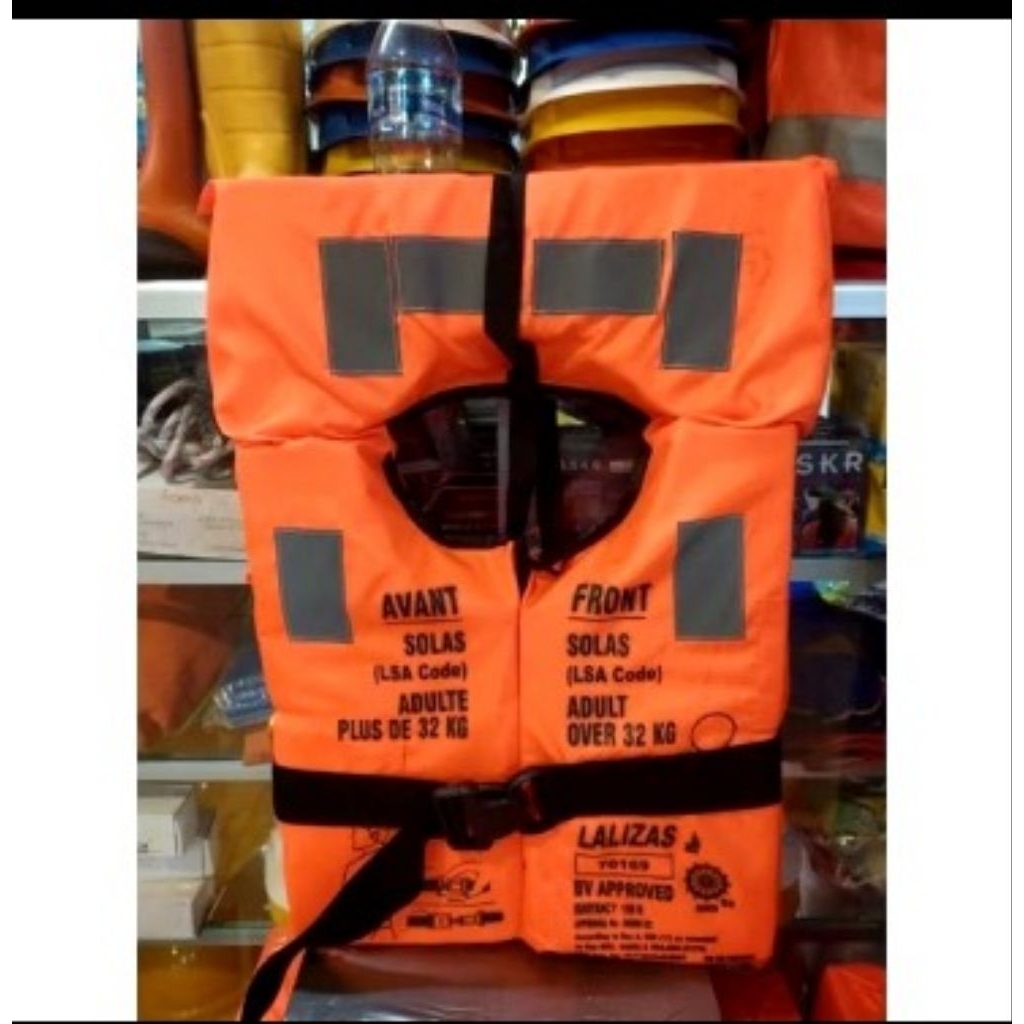 PELAMPUNG SAFETY LIFE JACKET LALIZAS SOLAS / pelampung lalizas solas / life jacket lalizas solas / p