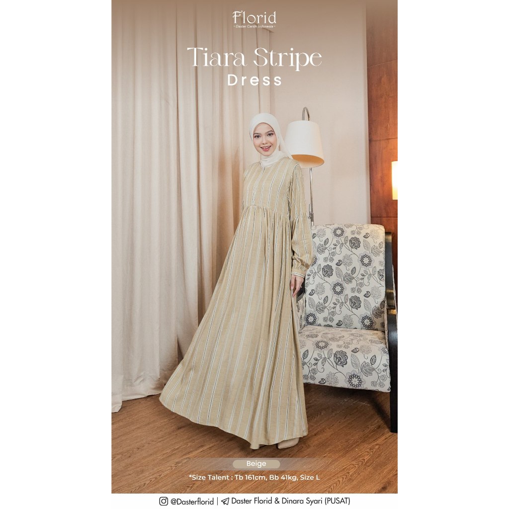 Tiara Stripe Dress