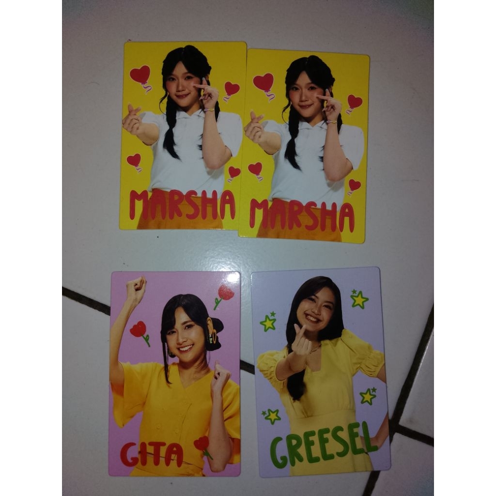 photocard japota x jkt48