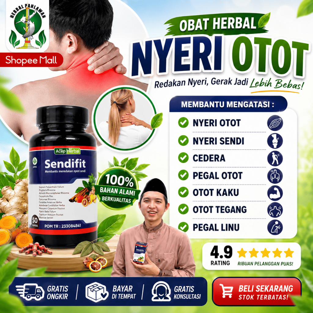Obat Herbal Nyeri Otot, Nyeri Sendi Karena Cedera Olahraga Nyeri Otot Sendi Panas - SendiFit Legalit