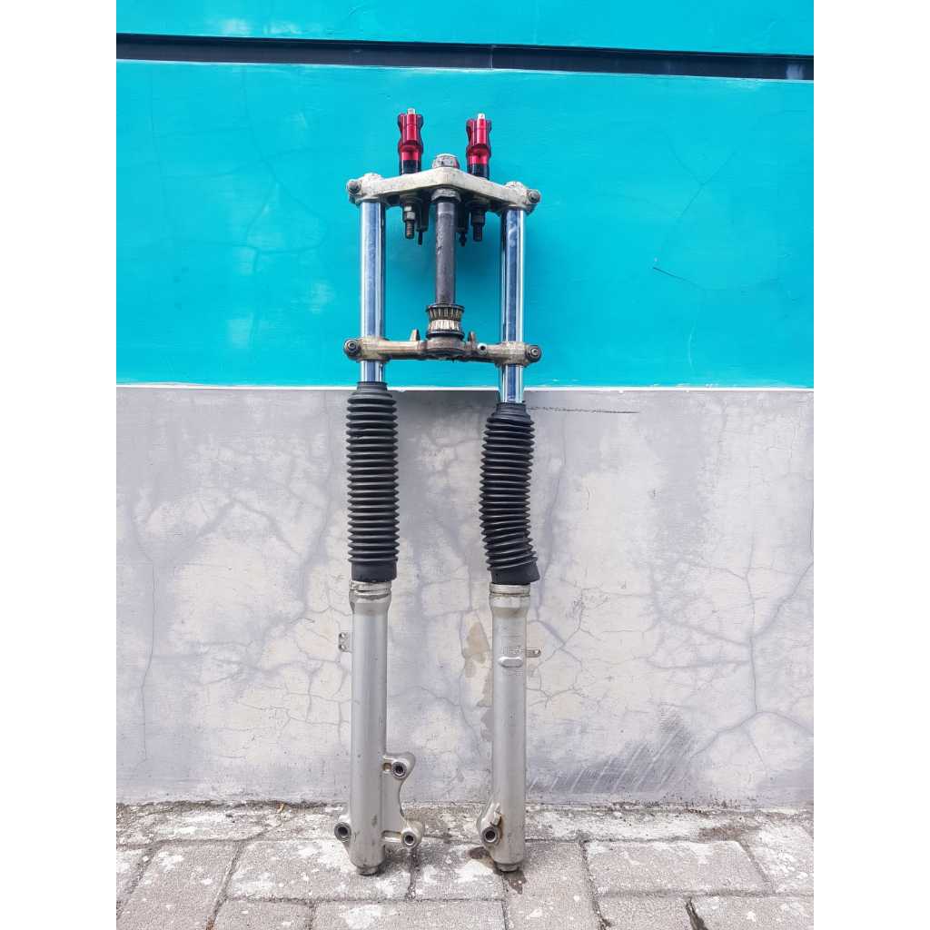 TELESCOPIK TELESKOPIK SHOCK DEPAN TELE KLX L ORIGINAL COPOTAN