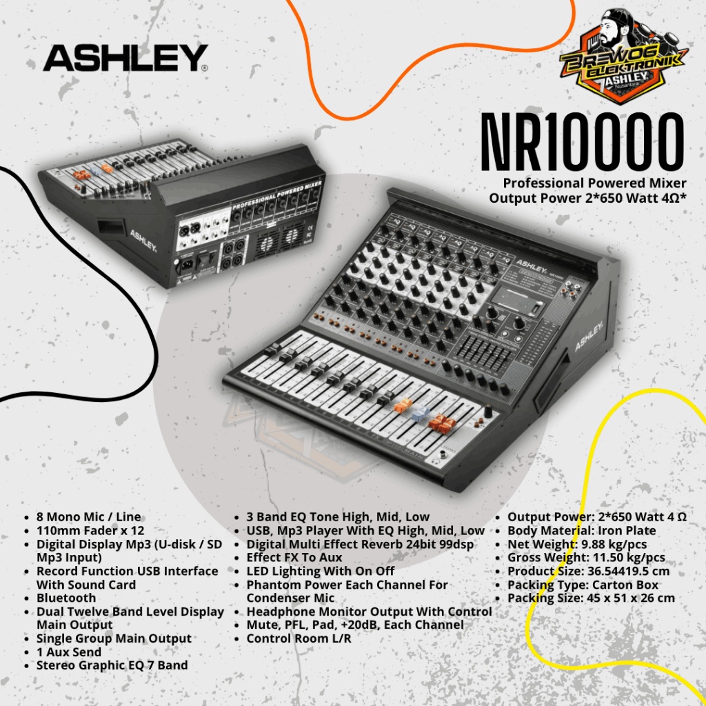 BREWOG ASHLEY NUSANTARA MIXER NR10000