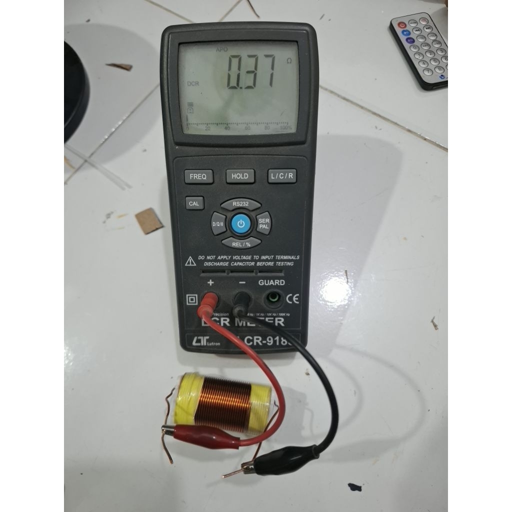 induktor coil lilitan crossover pasif 3,3mh 1mm ironcore