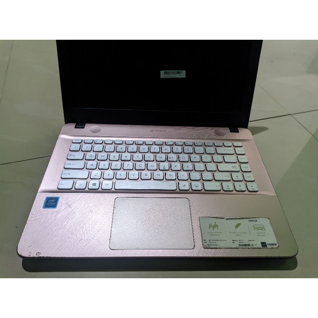 Casing case laptop asus x441 x441u x441b x441m fullset