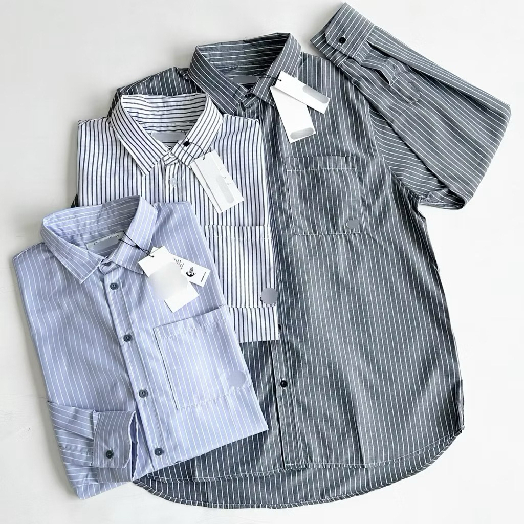 Oxford stripe logo Shirt