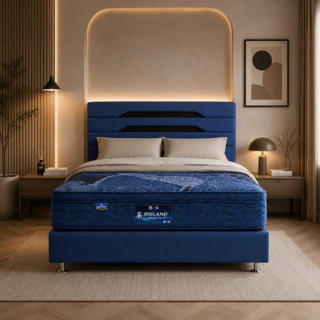 asur Spring bed tinggi 30 cm ukuran 120x200, 140x200, 160x200, 180x200by Bigland