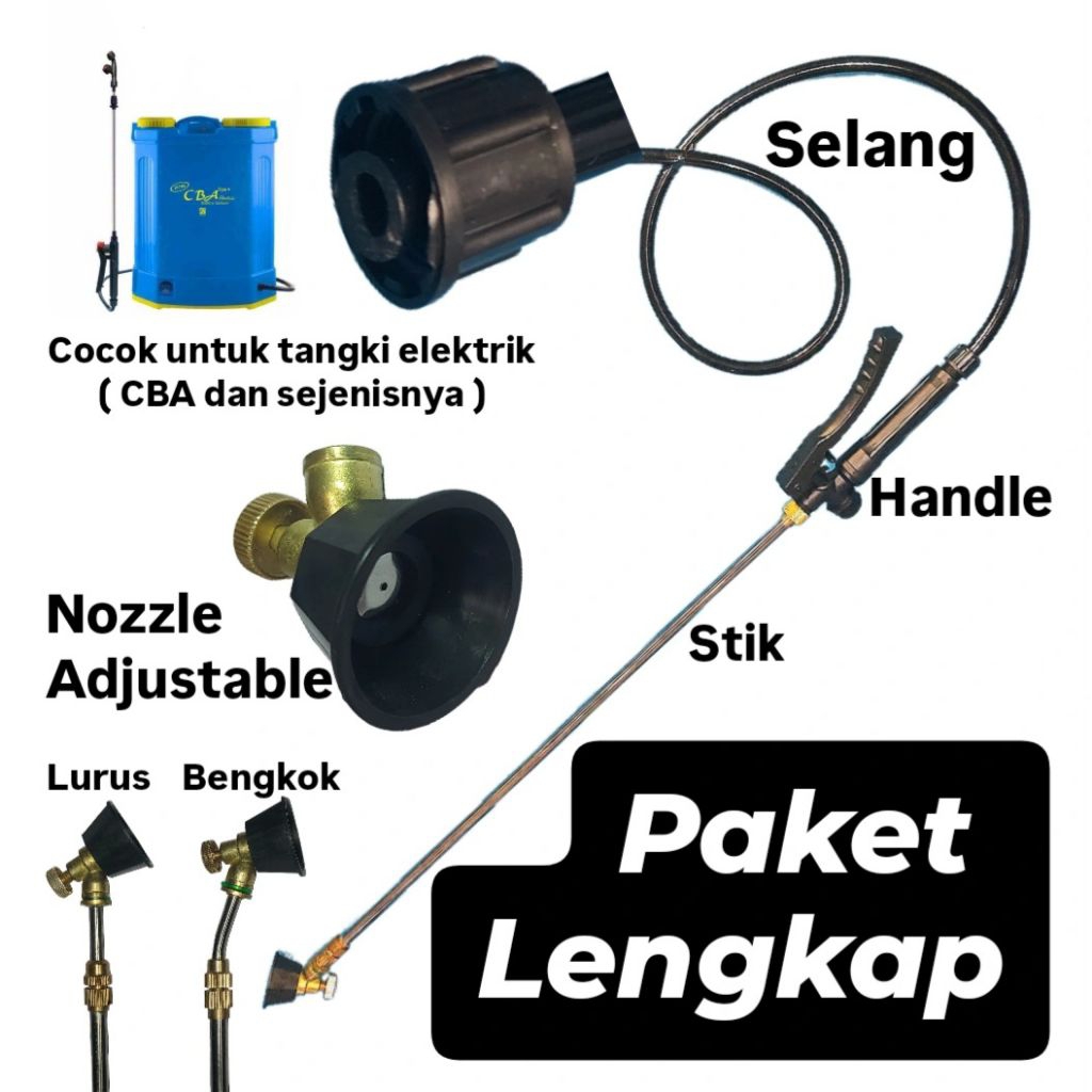 PAKET MURAH UNTUK SPRAYER CBA, TARGET, TANIKAYA DAN KEJORA