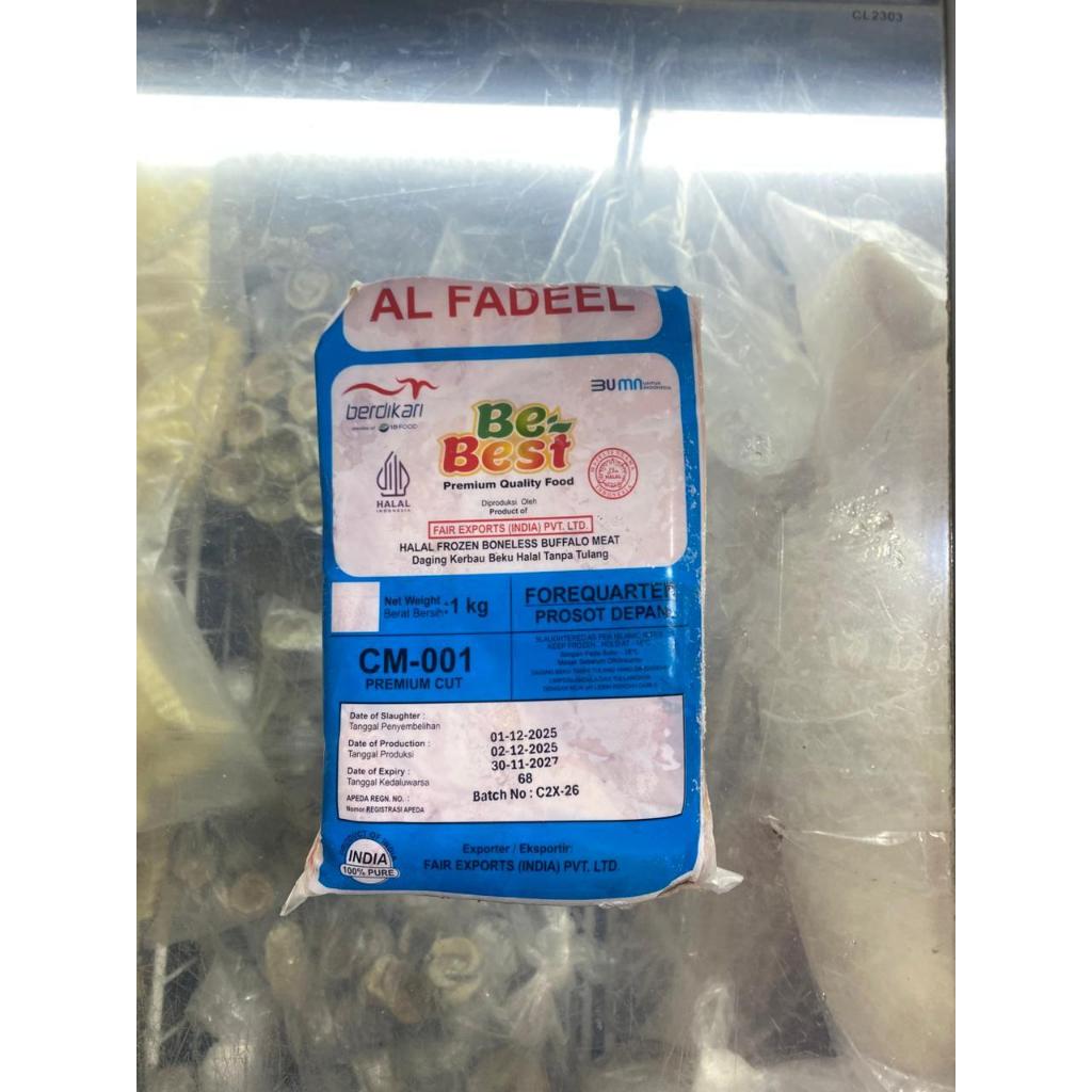 Daging kerbau premium (CM 001) murah  berat 900 sd 1kg/daging kerbau premium/daging kerbau harga ter