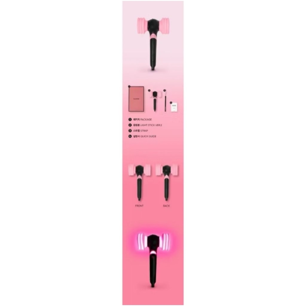 LightStick BlackPink Original Official ( LS )