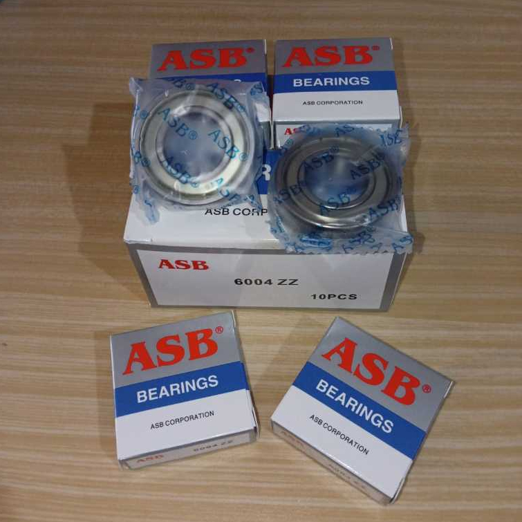 (HARGA 10PCS) LAKER ASB 6004 ZZ // BEARING ASB 6004ZZ