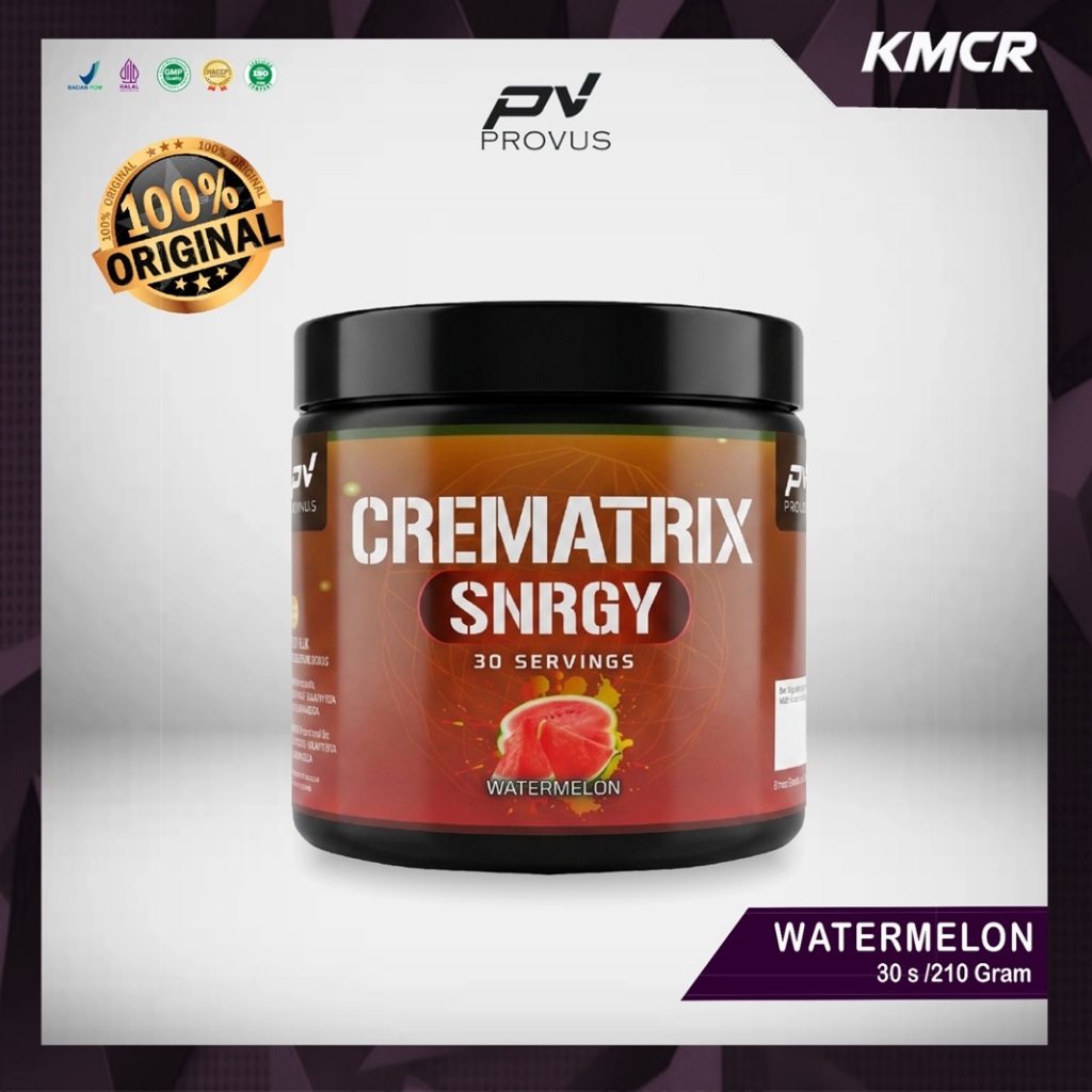 PROVUS Crematrix SNRGY 270 gr Creatine HMB Creatine Gym Creatin Kreatin Suplemen Gym