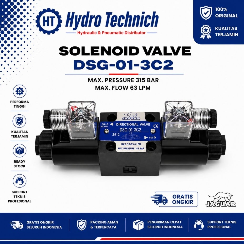 Jaguar Solenoid valve DSG-01- Hydraulic