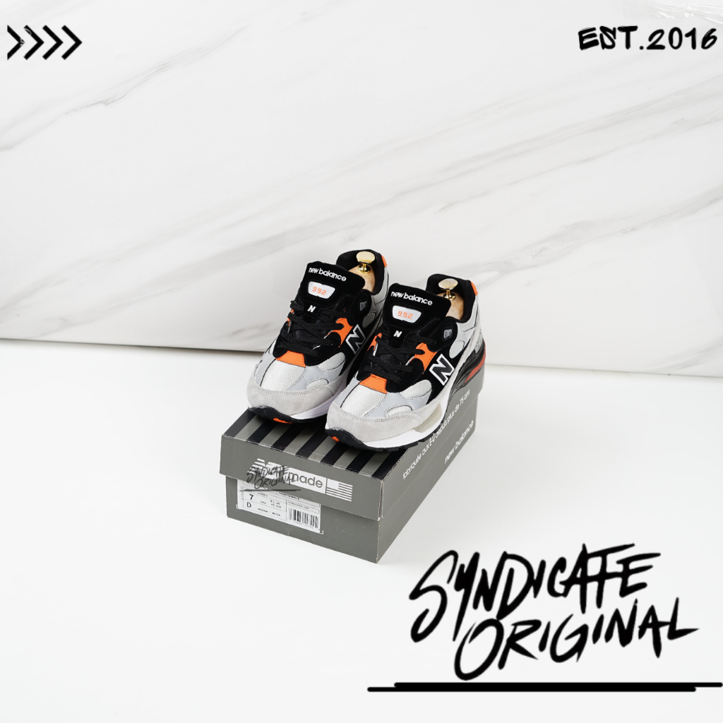 Sneakers 992DTLR Discover Black Orange Men's 100% Bnib 40-44