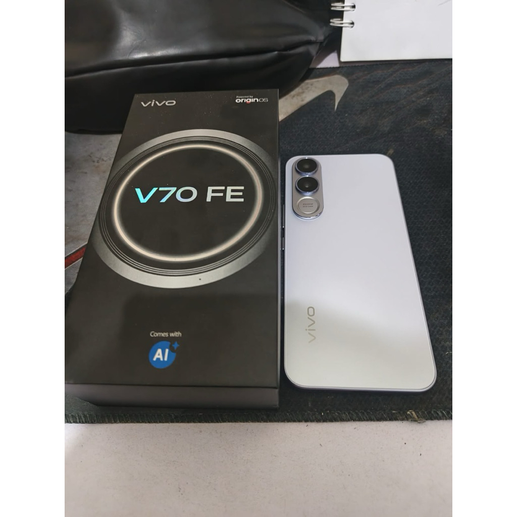 VIVO V70 FE Fullset Original Like New | RAM Besar NFC AI Camera Fast Charging | Mulus Siap Pakai