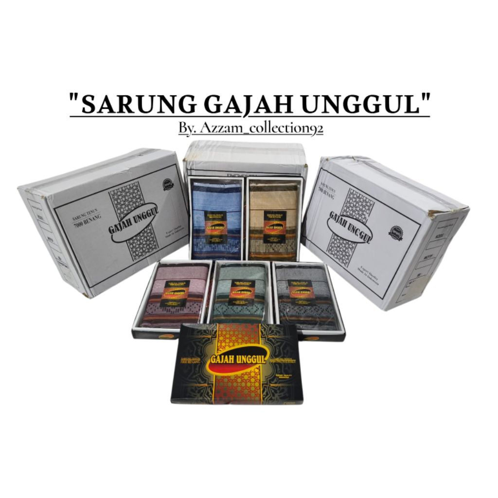 SARUNG GAJAH UNGGUL//SARUNG MURAH GAJAH UNGGUL.