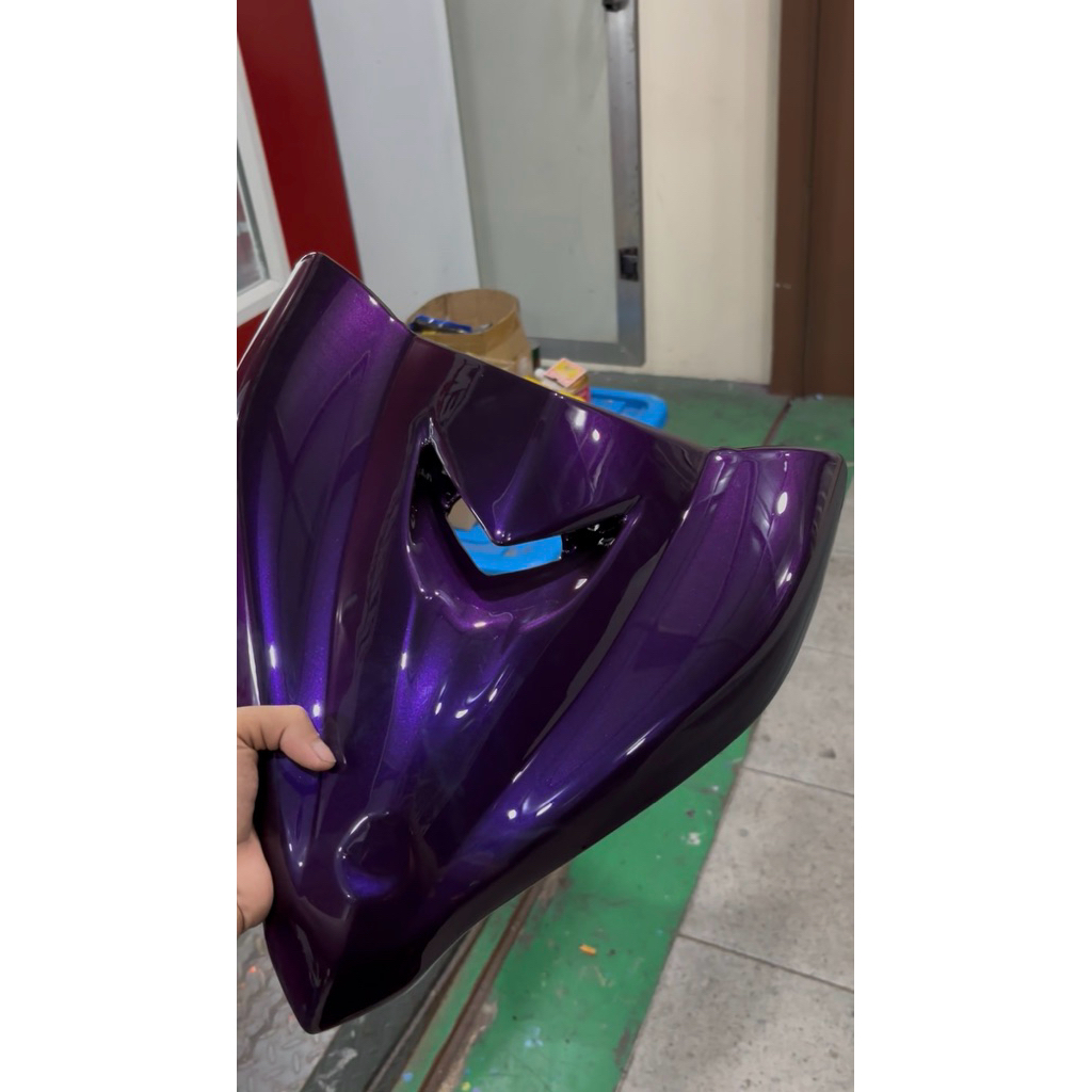 Cat Lembayung Black Illusion Pink Purple