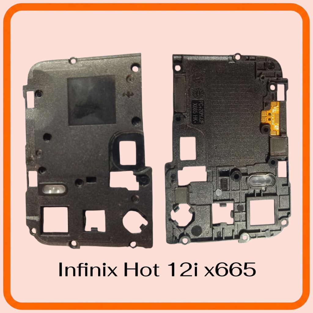 tutup mesin Infinix Hot 12i copotan