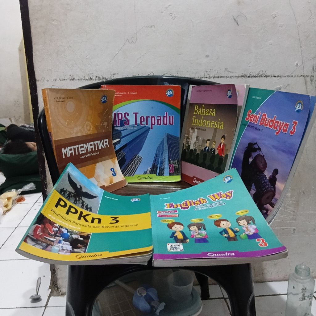 buku paket smp kelas 9 quadra