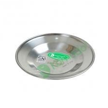 Komodo Piring Makan Stainless Lily 16 Cm