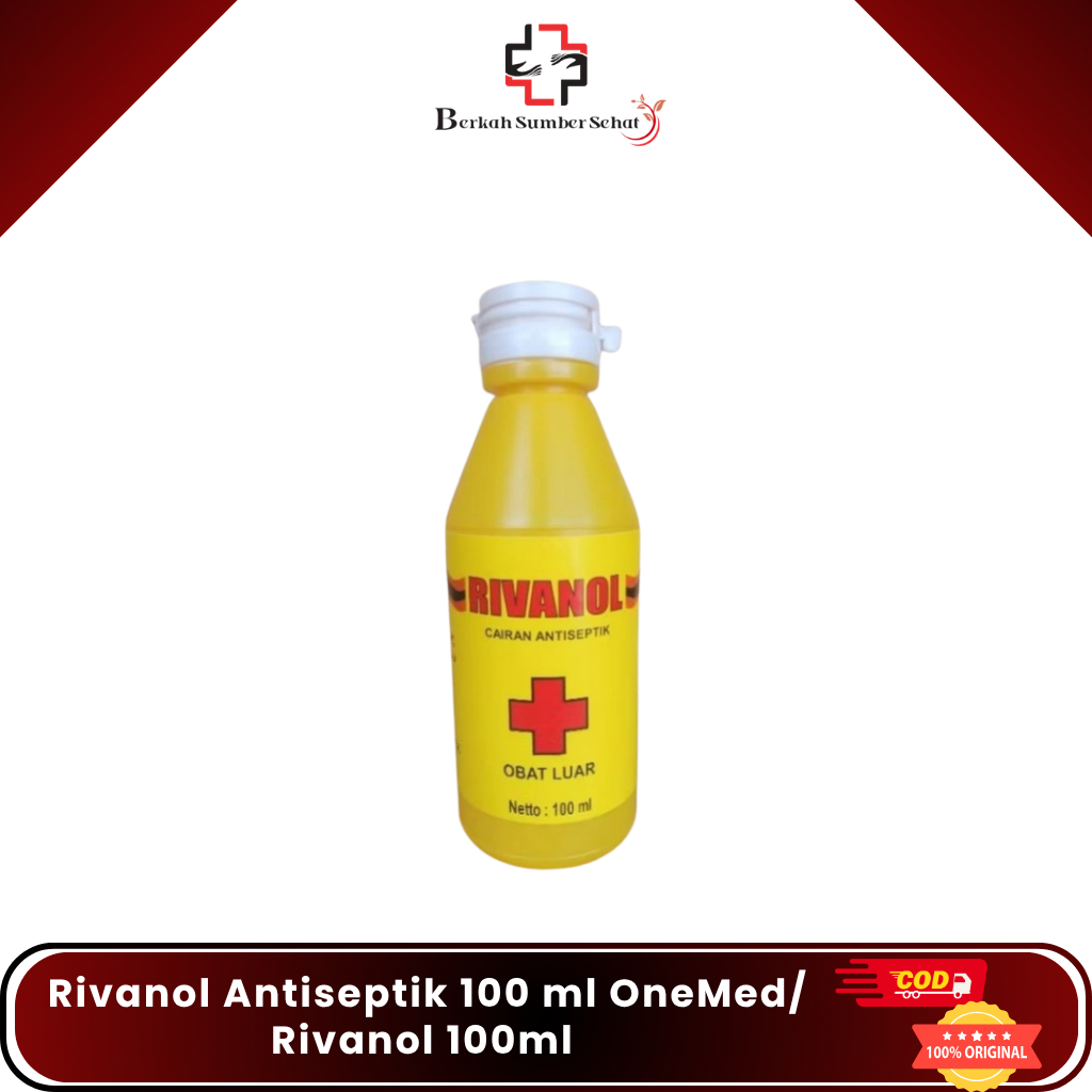 Rivanol Antiseptik 100 ml OneMed/ Rivanol 100ml / antiseptik 100ml